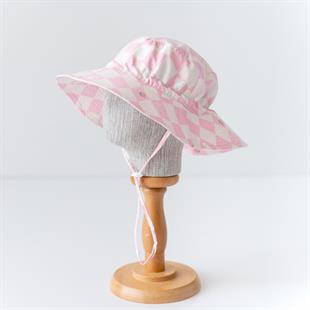 Mamayoyo-UV Korumalı Şapka-Love Square(1-5 Yaş Uyumlu)