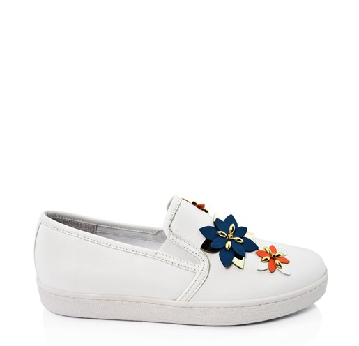 Beyaz Sneaker - FLOWER