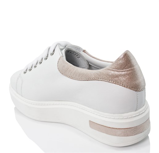 Beyaz Sneaker - PUDRA
