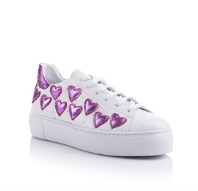 Beyaz Sneakers - LOVE