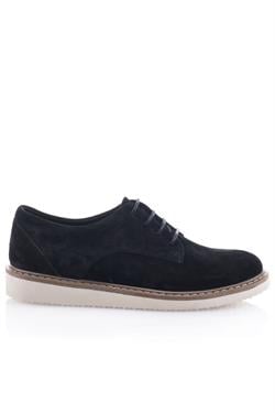 Siyah Süet Oxford - Balasi