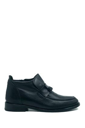 Siyah Deri Ayakkabı - MILANI