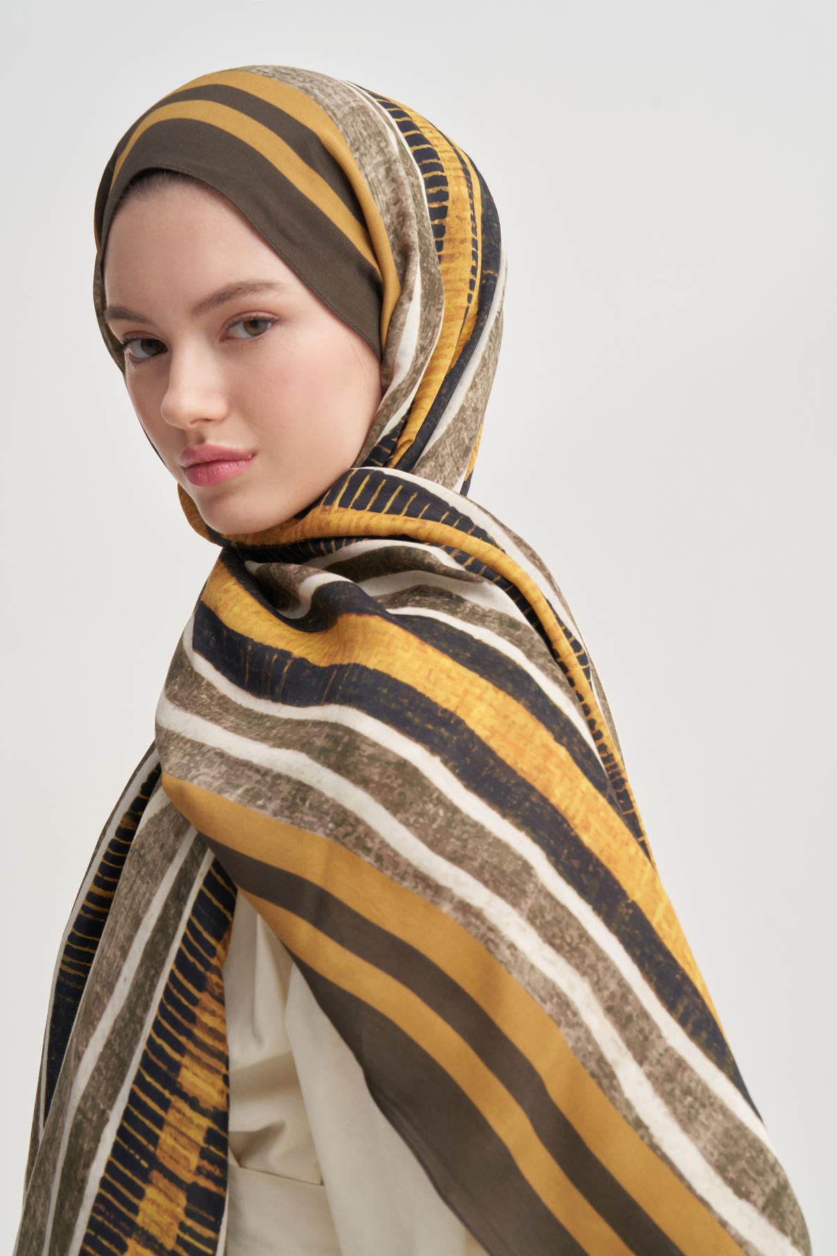 Arden Vela Floş Şal Haki