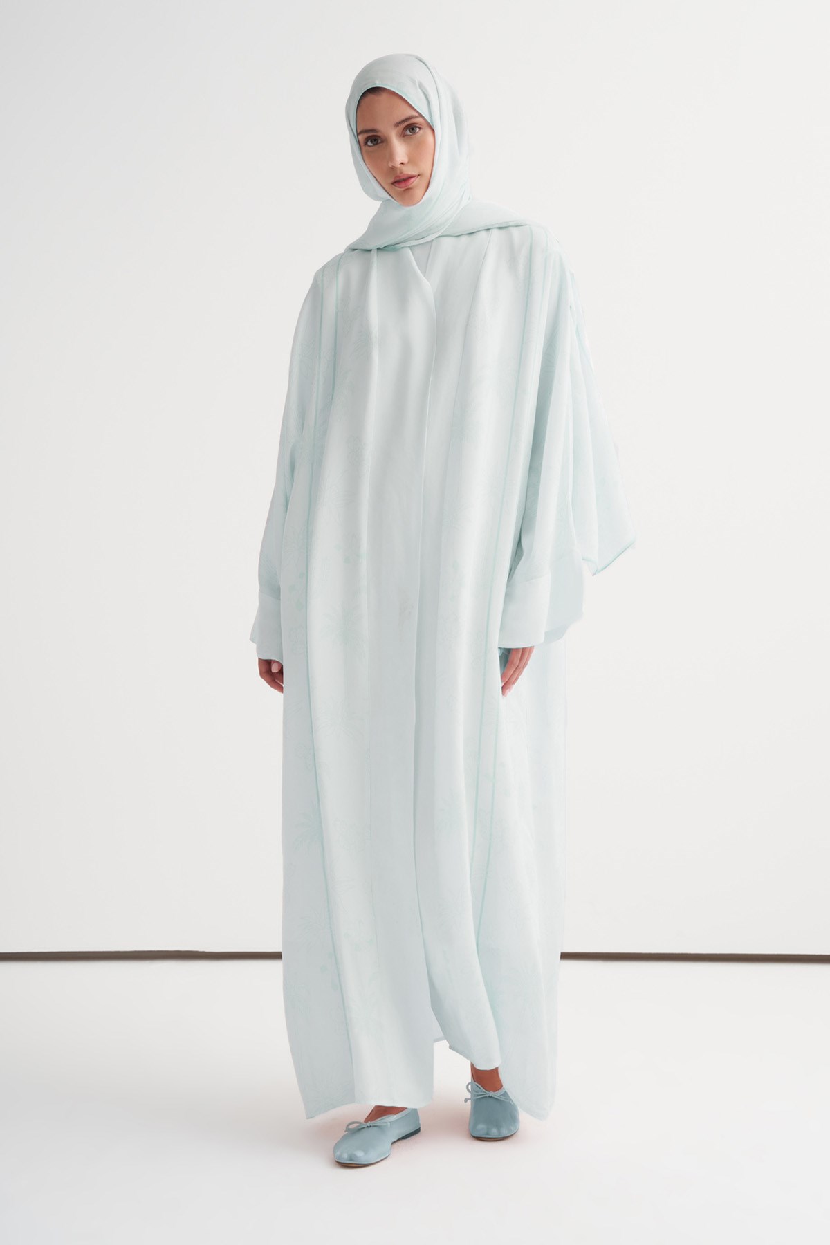 Mania Floş Abaya Mavi