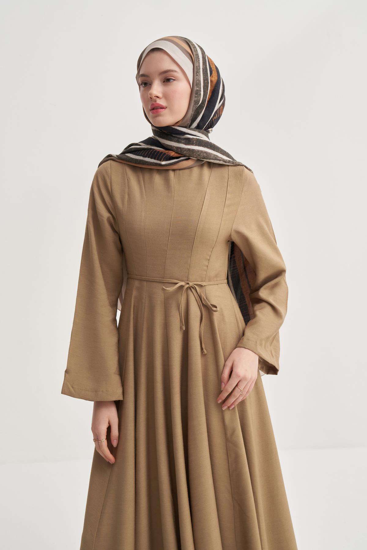 Arden Vela Floş Şal Krem