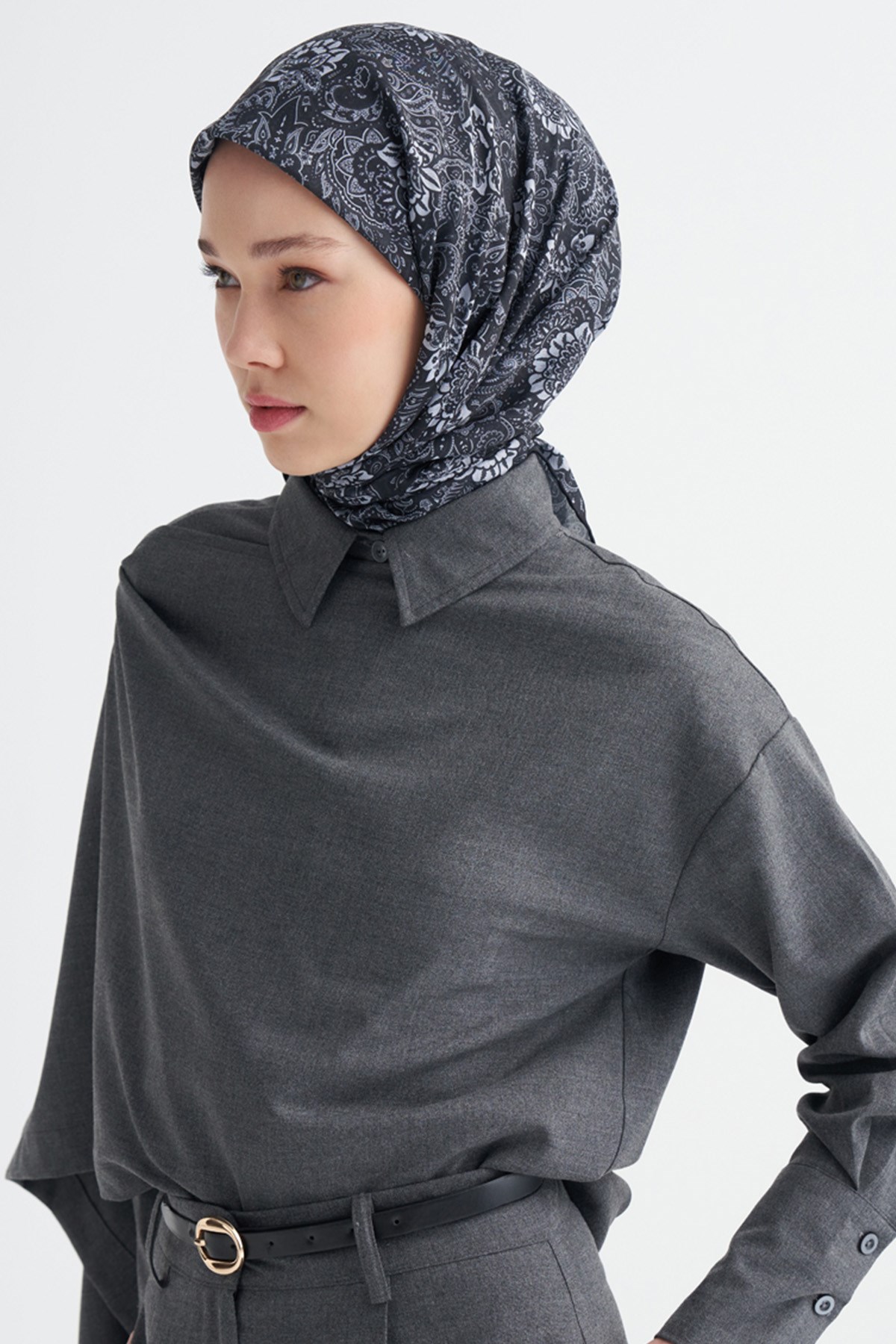 Velora Soft Eşarp Siyah