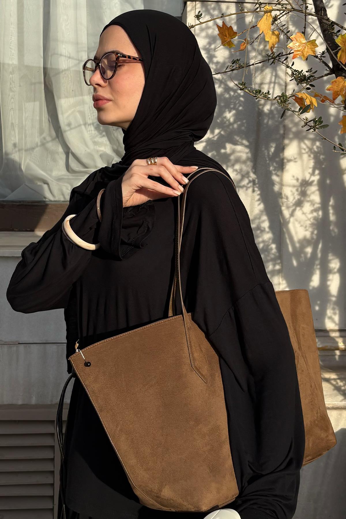 Micro Modal Şal Siyah