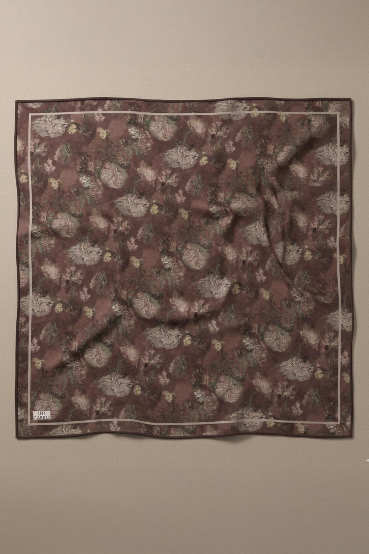 Batik Soft Eşarp Kahve