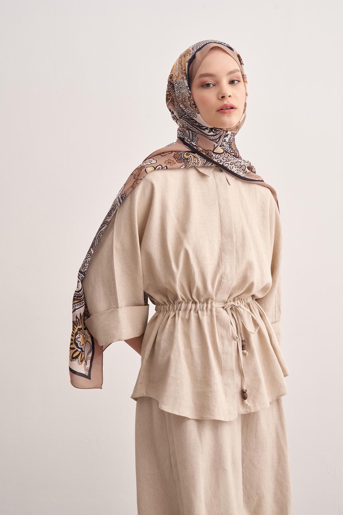 Royal Vizon Vela Floş Şal