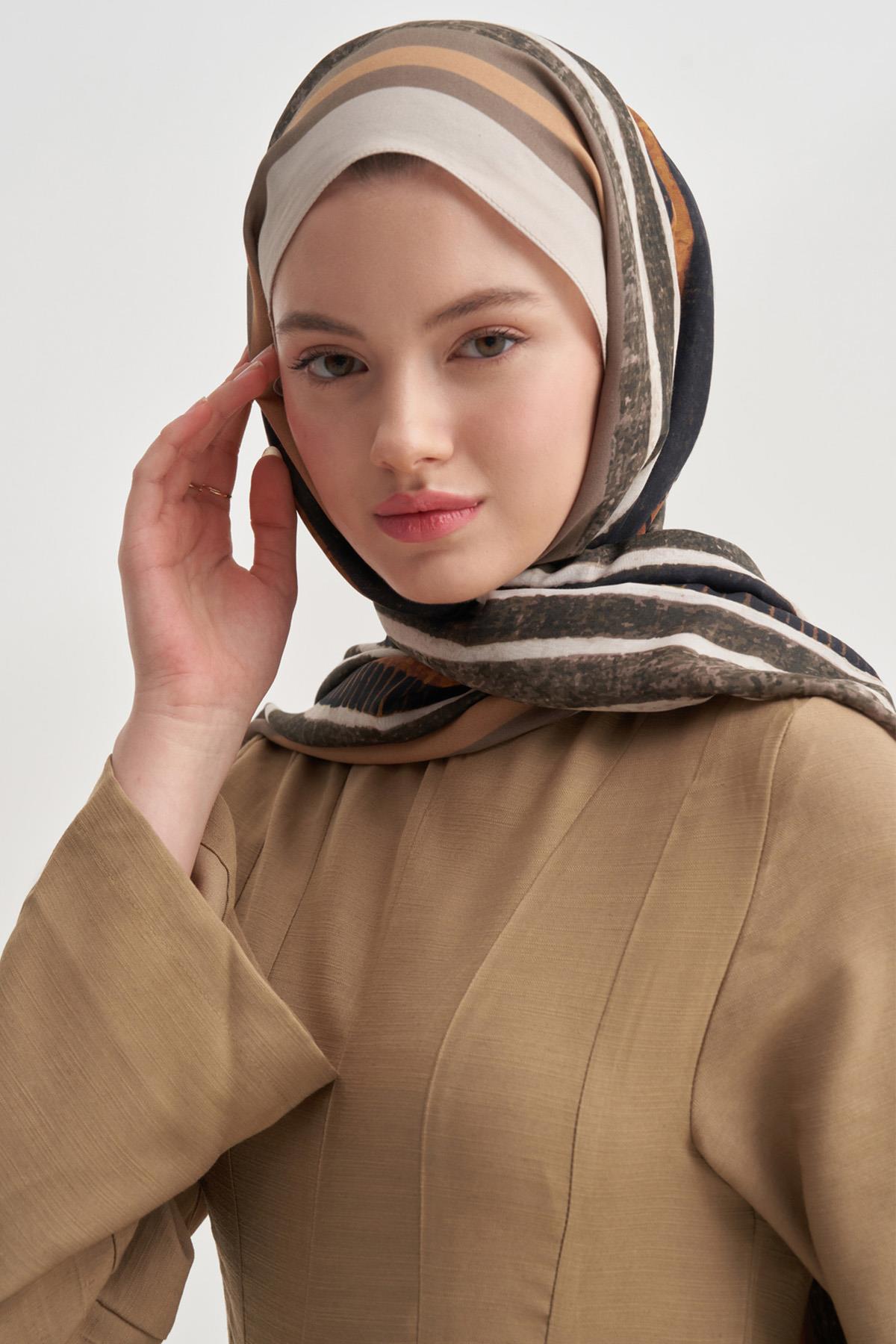 Arden Vela Floş Şal Krem