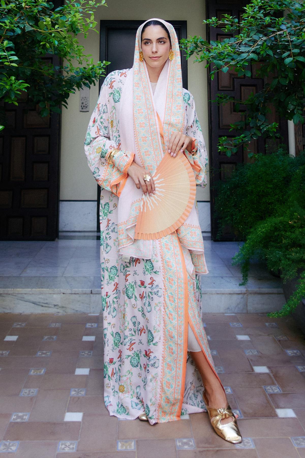 Pearl Floş Abaya Pudra