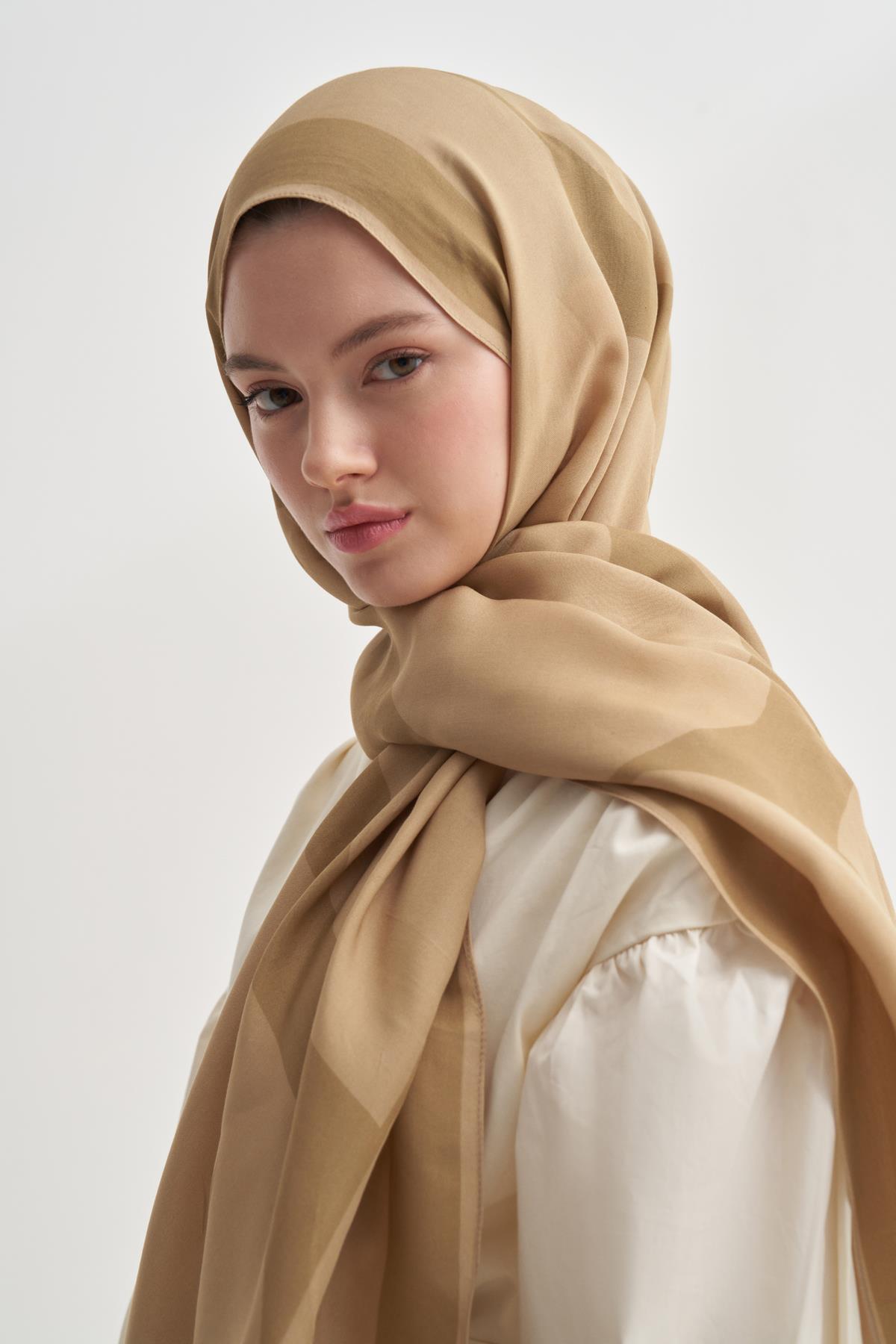 Linea Hardal  Monogram Floş Şal