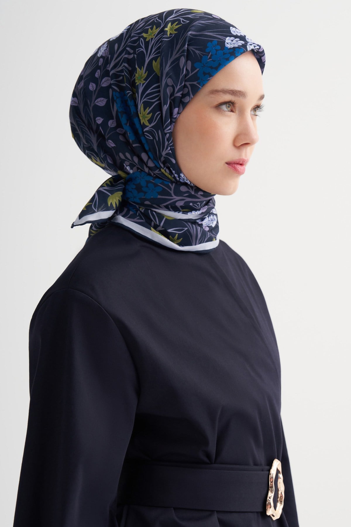 Else Soft Eşarp Lacivert