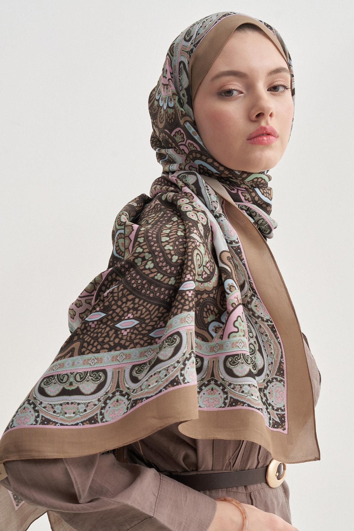 Olea Vizon Nilla Pamuklu Şal