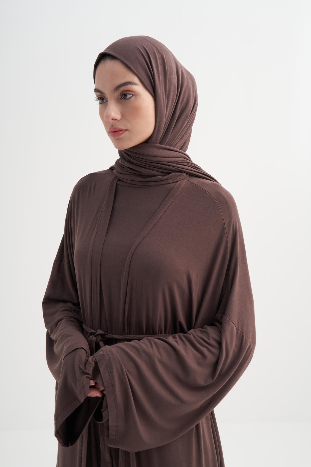 Micro Modal Şal Kahve