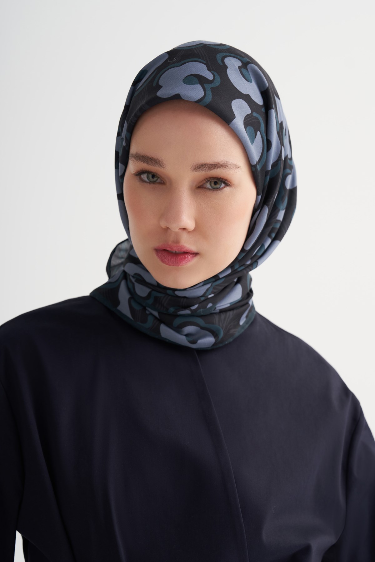 Elori Soft Eşarp Petrol Mavisi