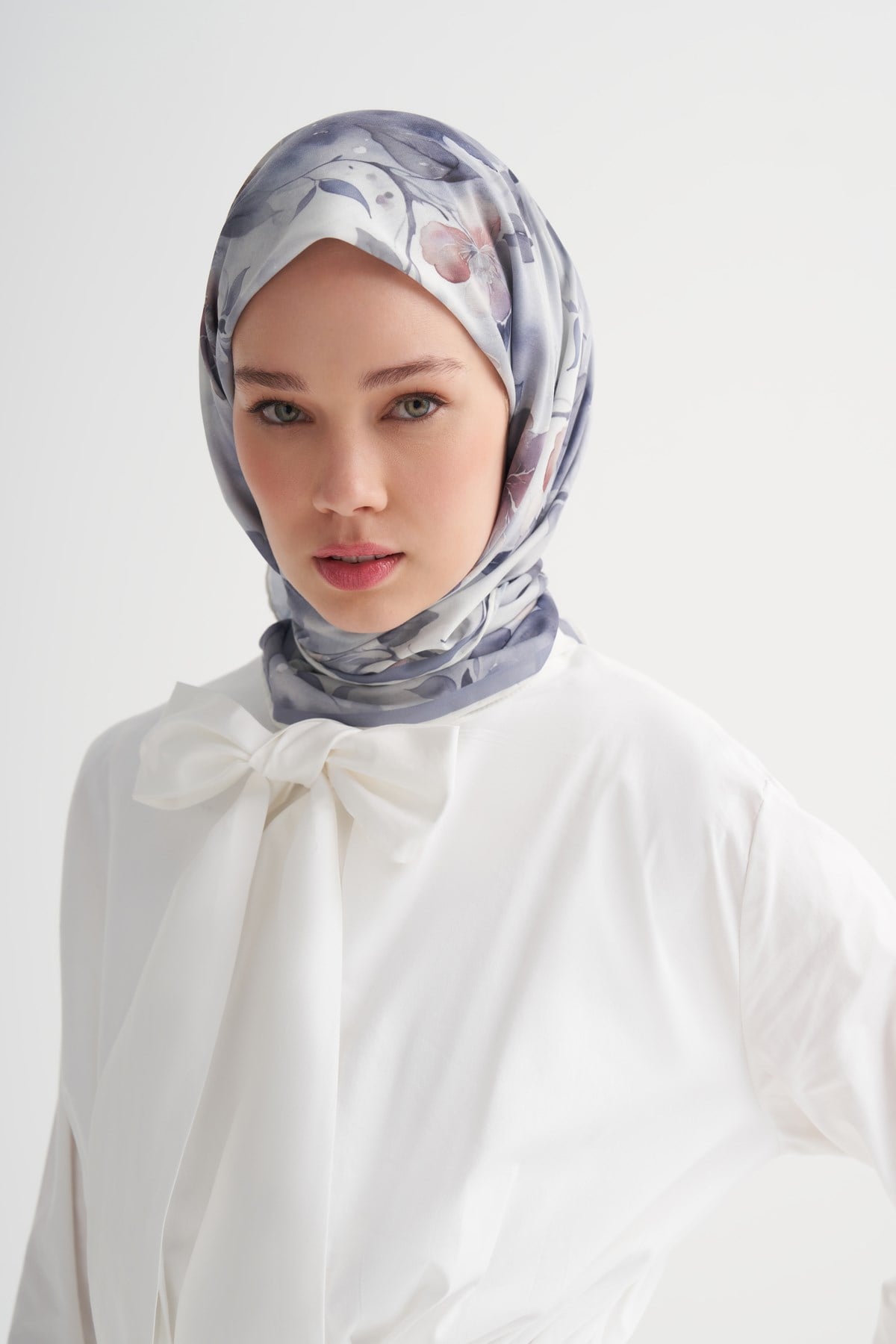 Botene Soft Eşarp Soft Mavi