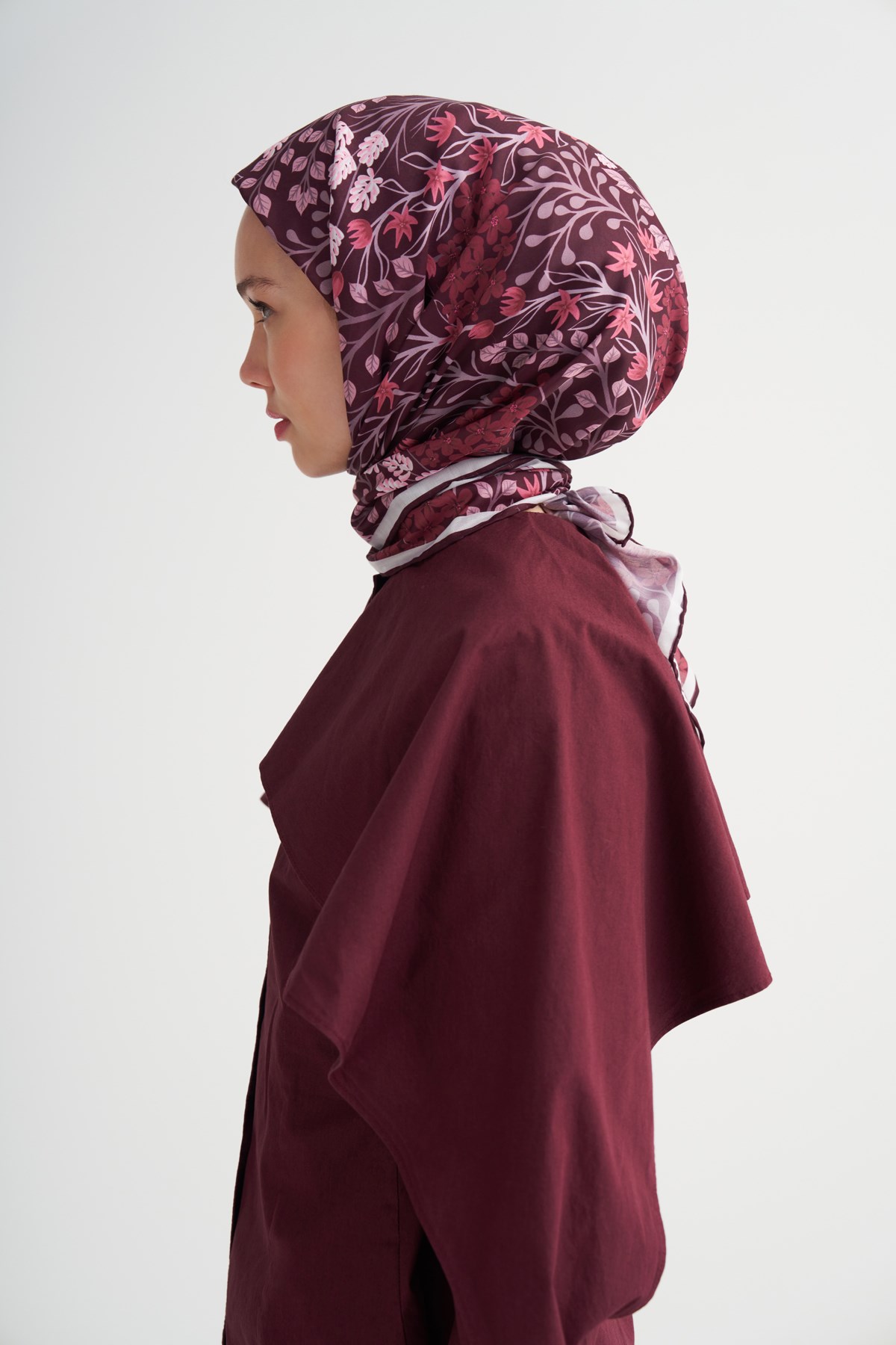Else Soft Eşarp Mürdüm