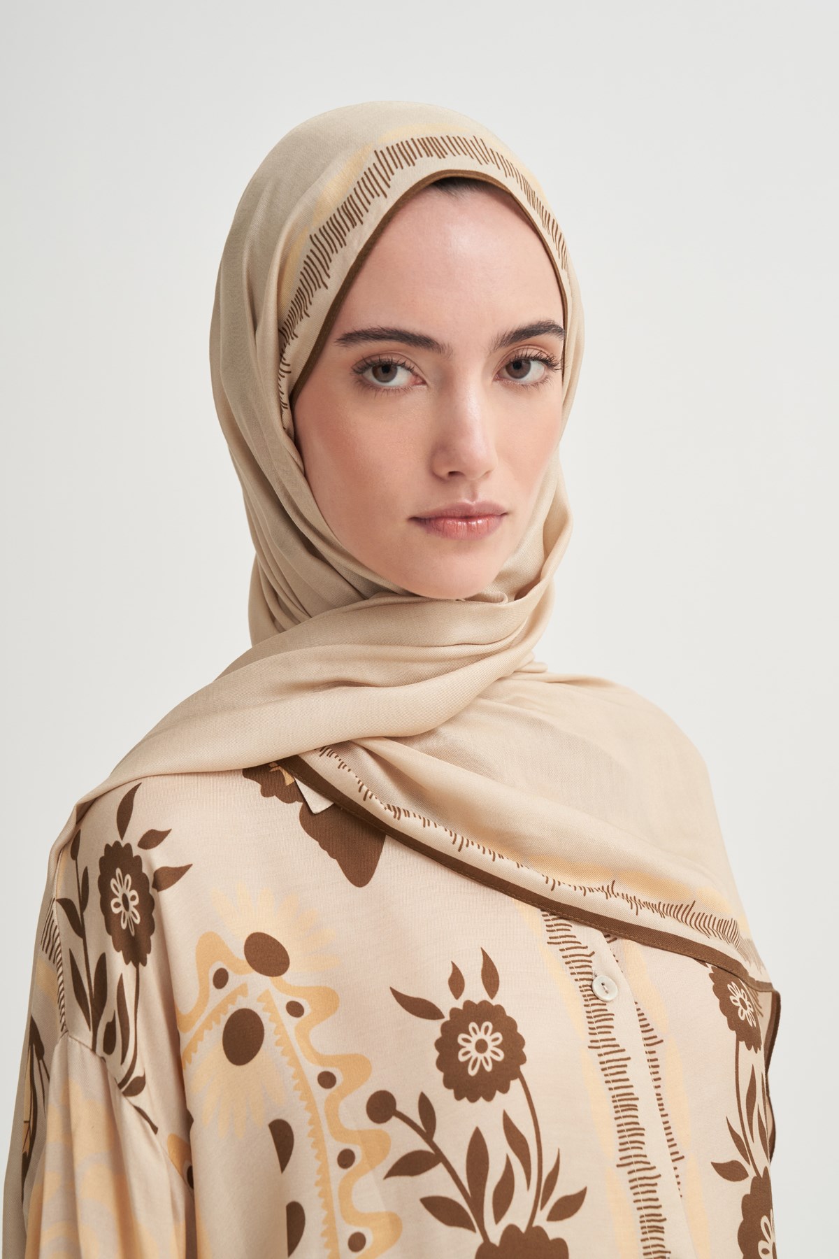 Velvet Floş Şal Sarı