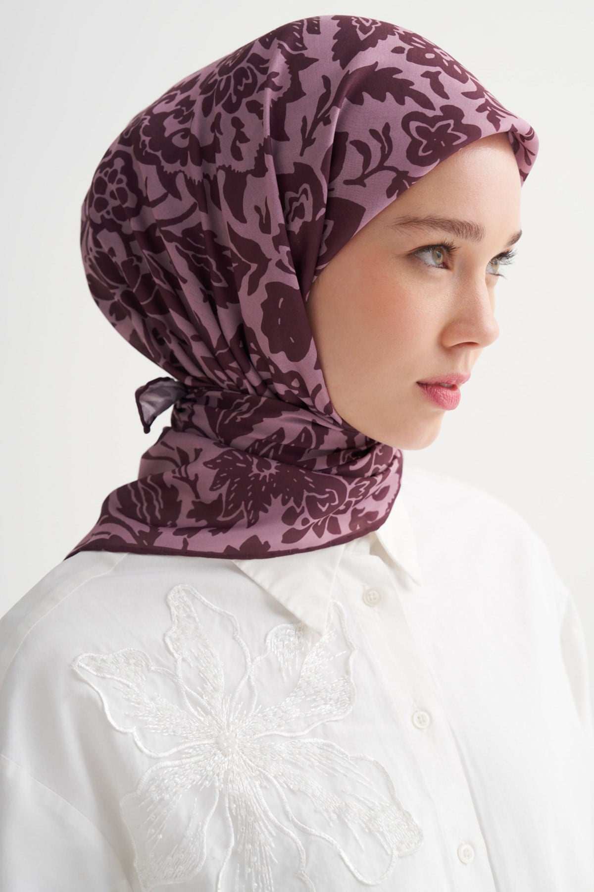 Rosea Soft Eşarp Gül Kurusu