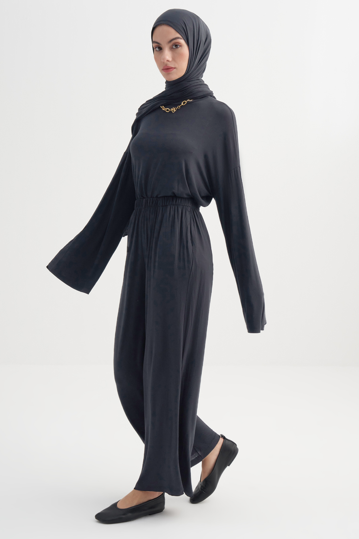 Micro Modal Pantolon Antrasit