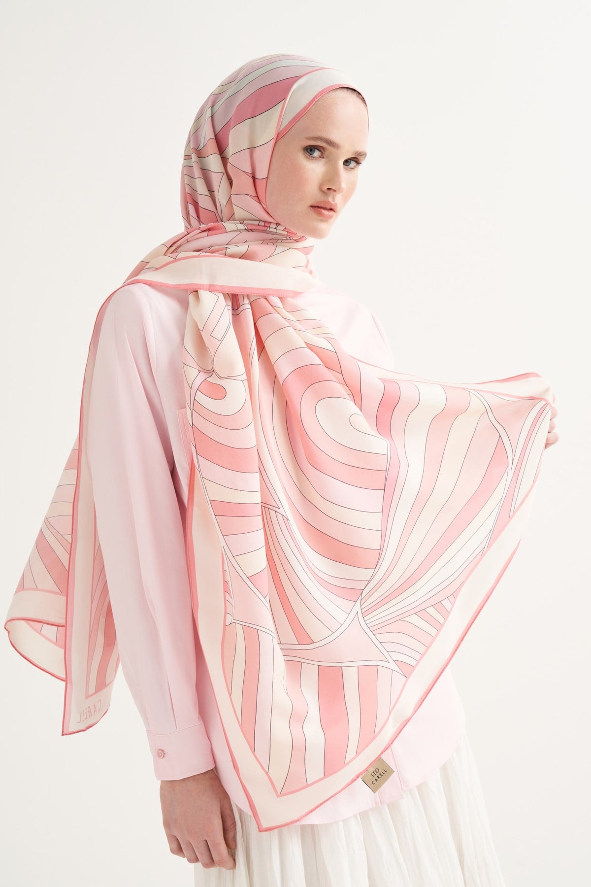 Morina Floş Şal Pembe