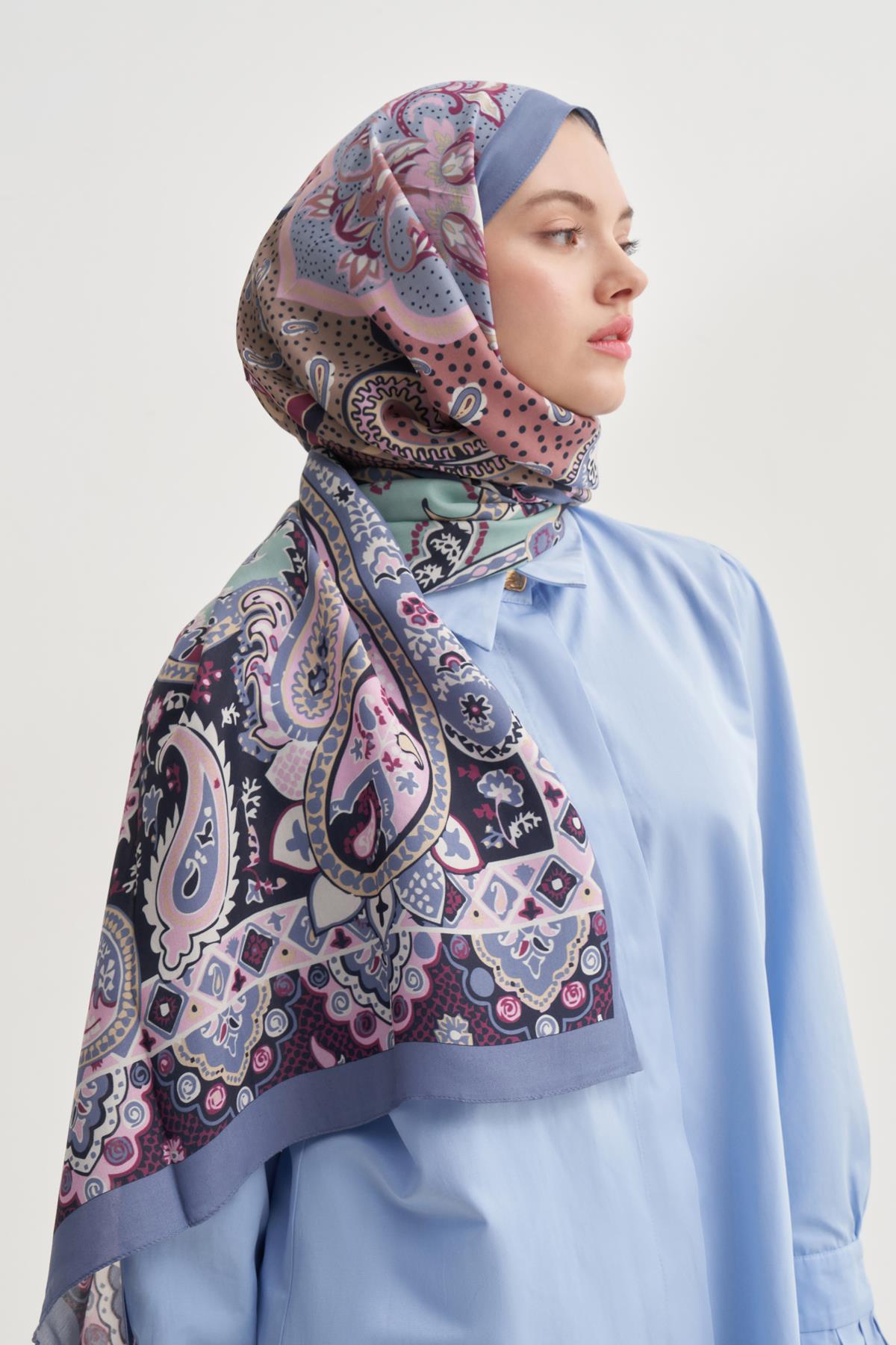 Liora Lila Nilla Pamuklu Şal