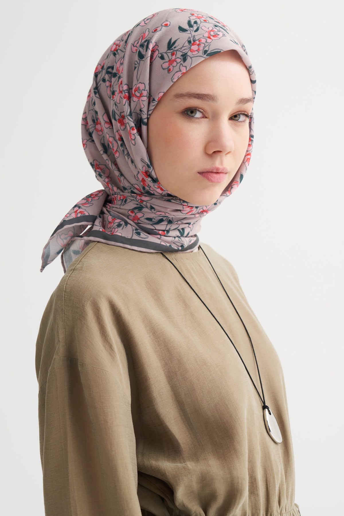 Florina Soft Eşarp Vizon