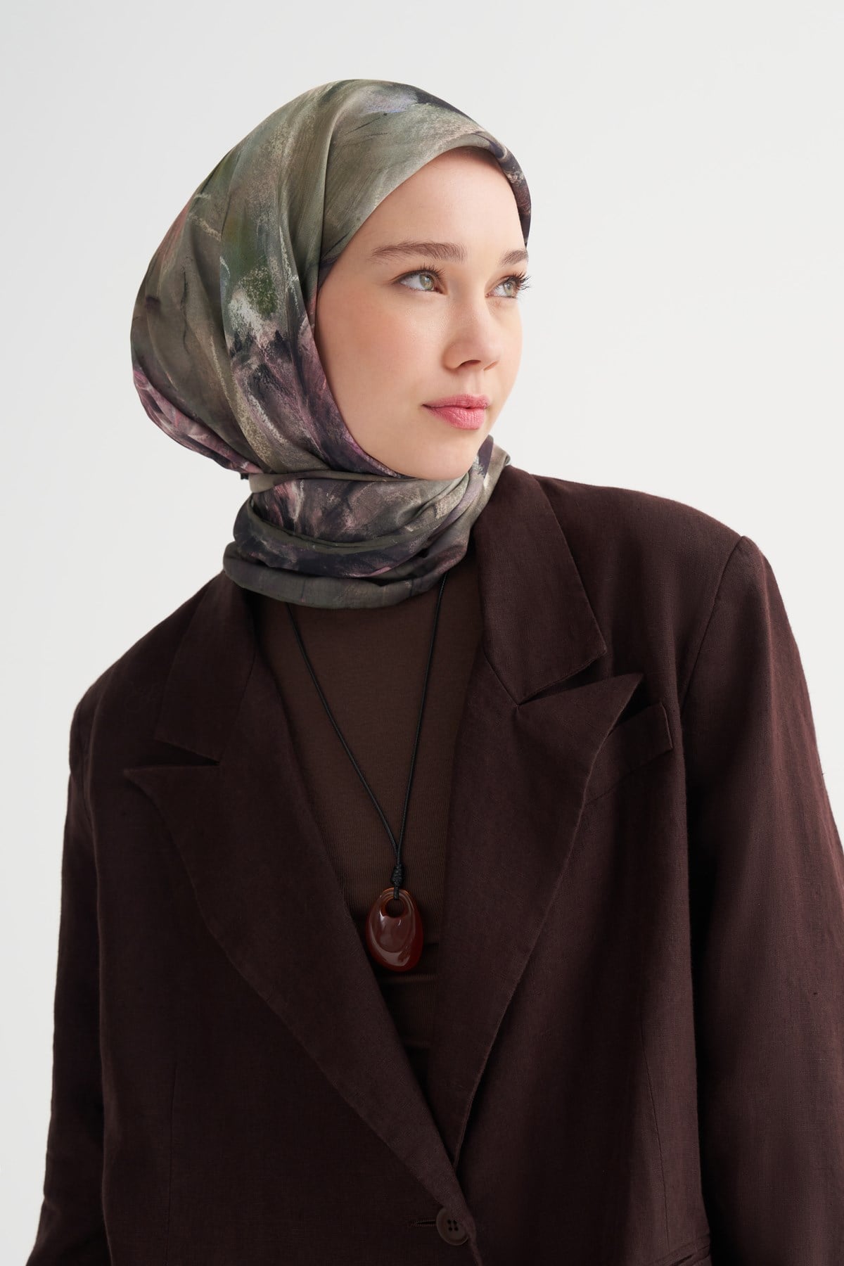 Bloomia Soft Eşarp Soft Yeşil