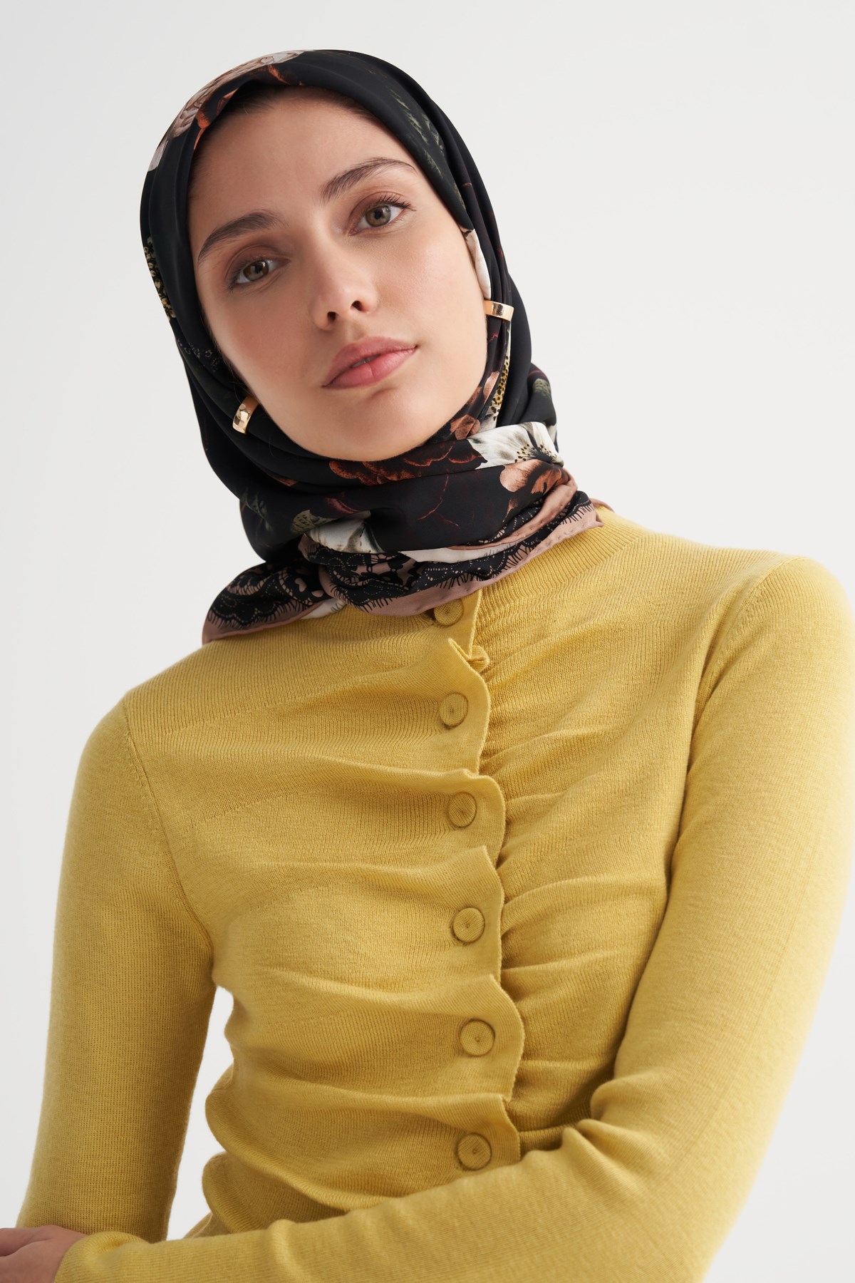 Rosalia Vizon Twill Eşarp