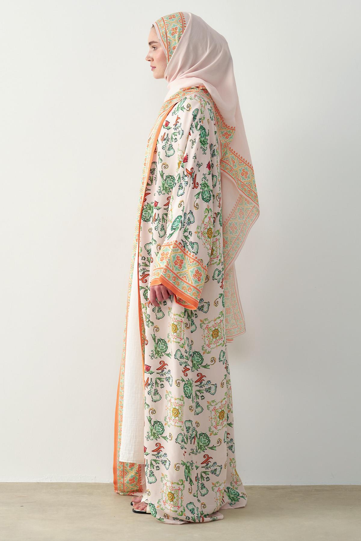 Pearl Floş Abaya Pudra