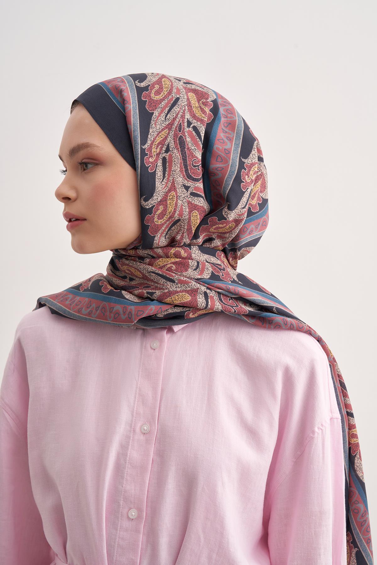 Glow Soft Pembe Vela Floş Şal