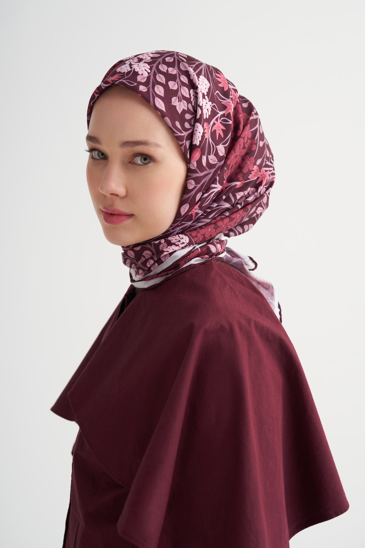 Else Soft Eşarp Mürdüm