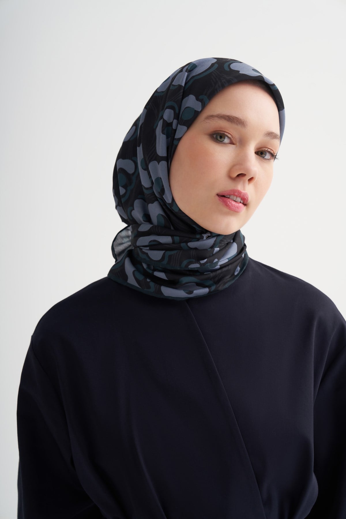 Elori Soft Eşarp Petrol Mavisi