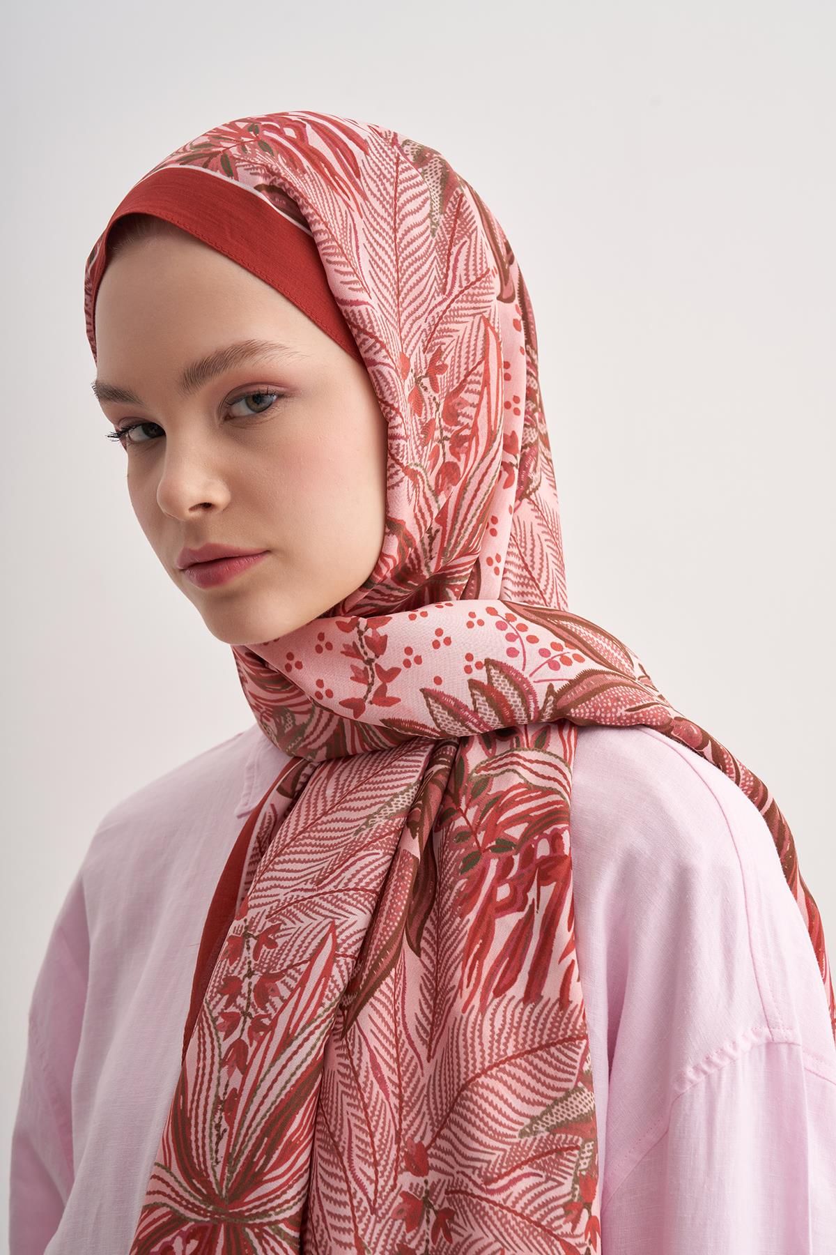 Lily Mercan Vela Floş Şal