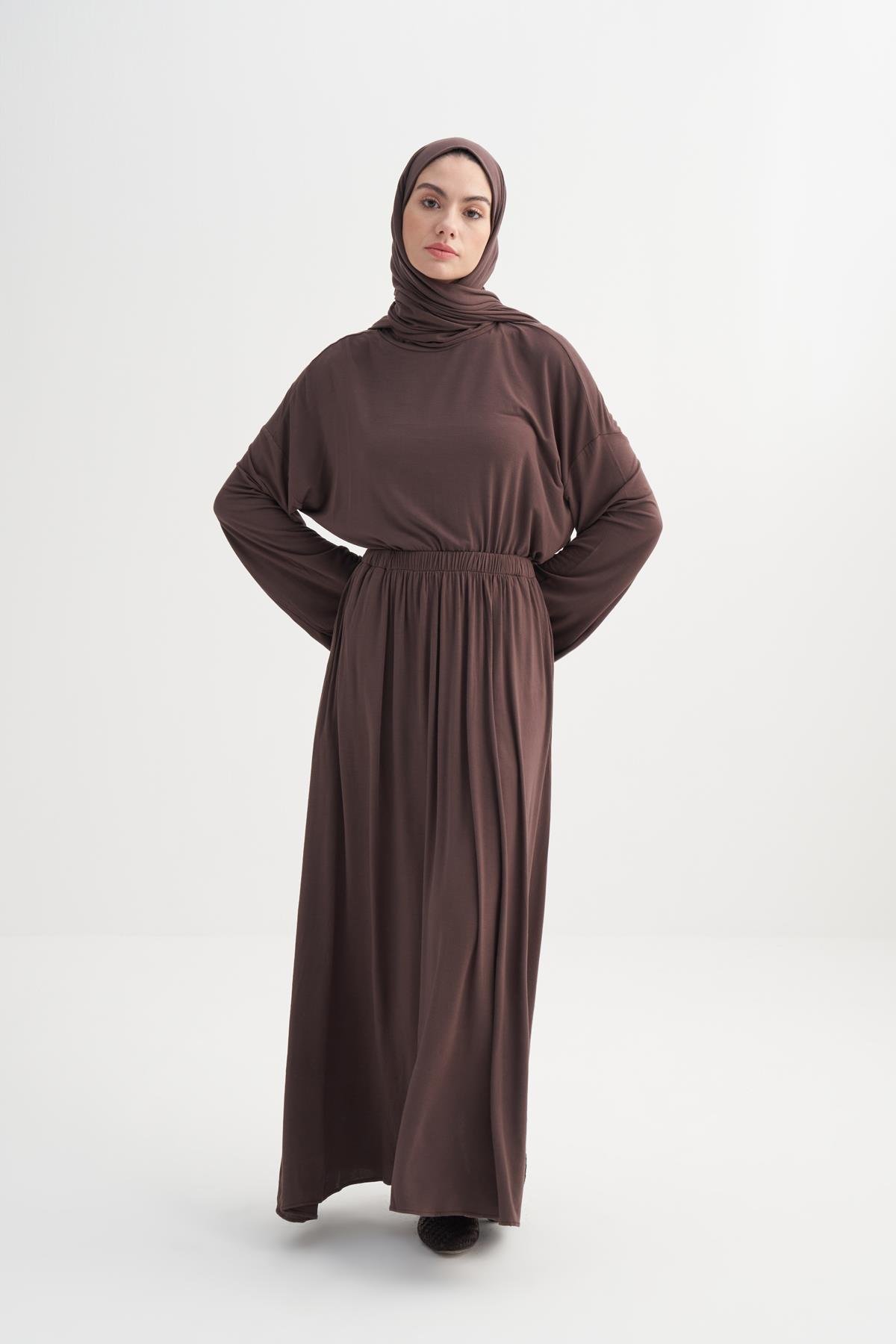 Micro Modal Etek Kahve