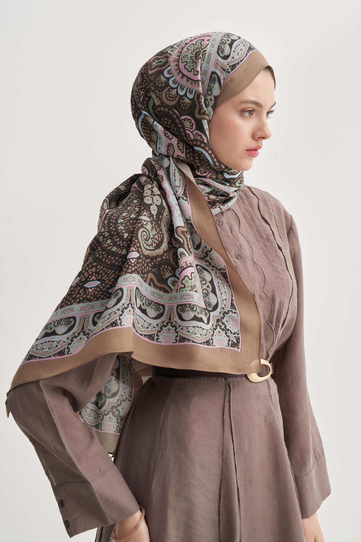 Olea Vizon Nilla Pamuklu Şal