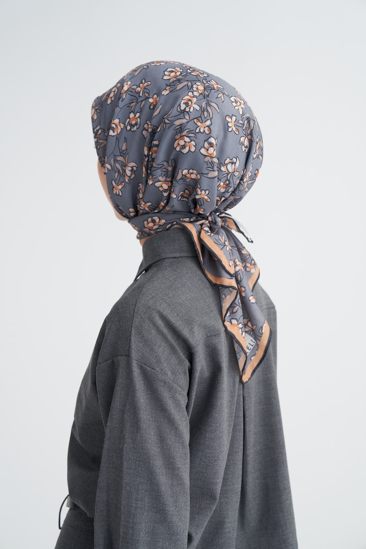 Florina Soft Eşarp Gri
