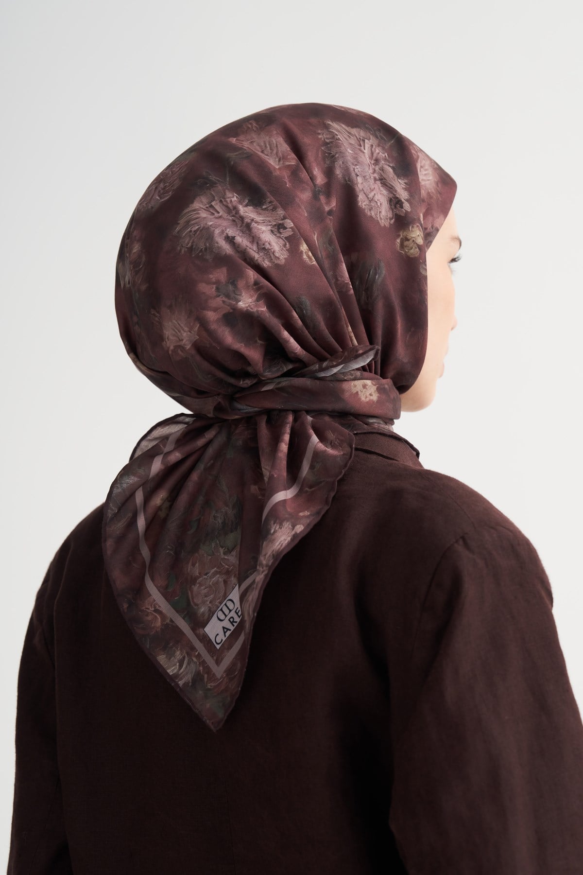 Batik Soft Eşarp Kahve