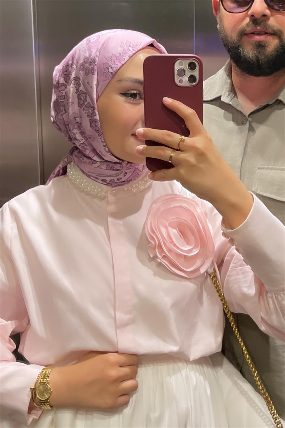 Aleynanın Tercihi Dreams Lila Comfy İpek Şal