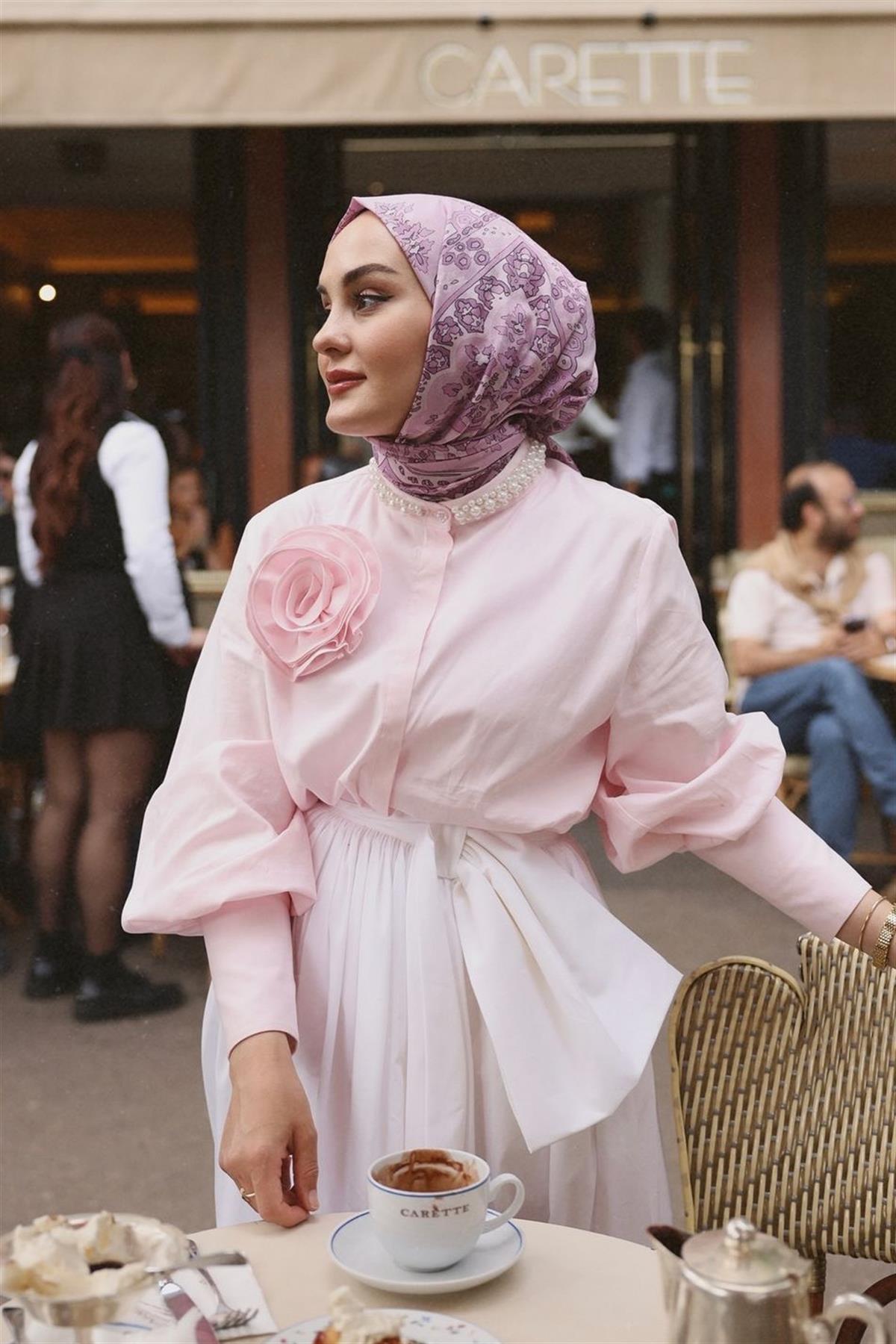 Aleynanın Tercihi Dreams Lila Comfy İpek Şal