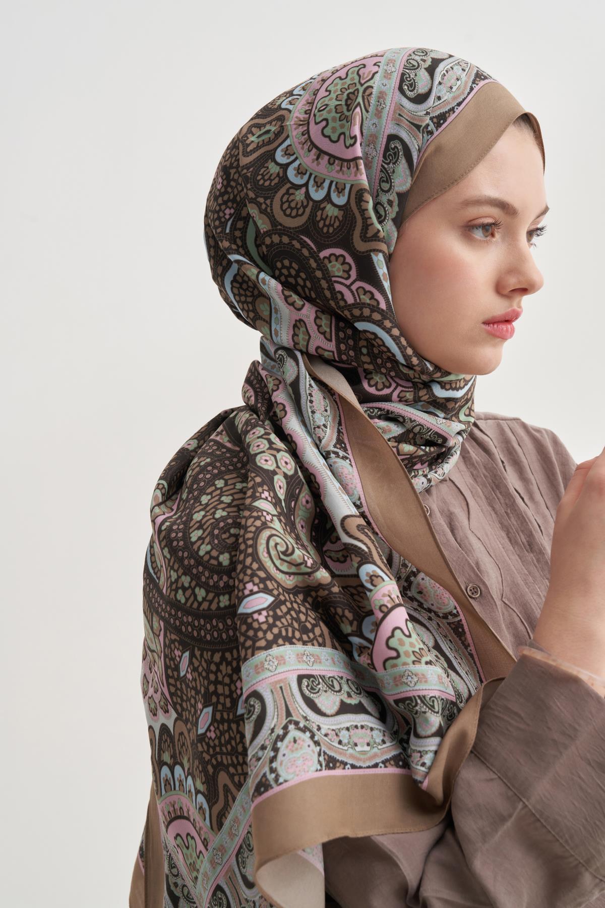 Olea Vizon Nilla Pamuklu Şal