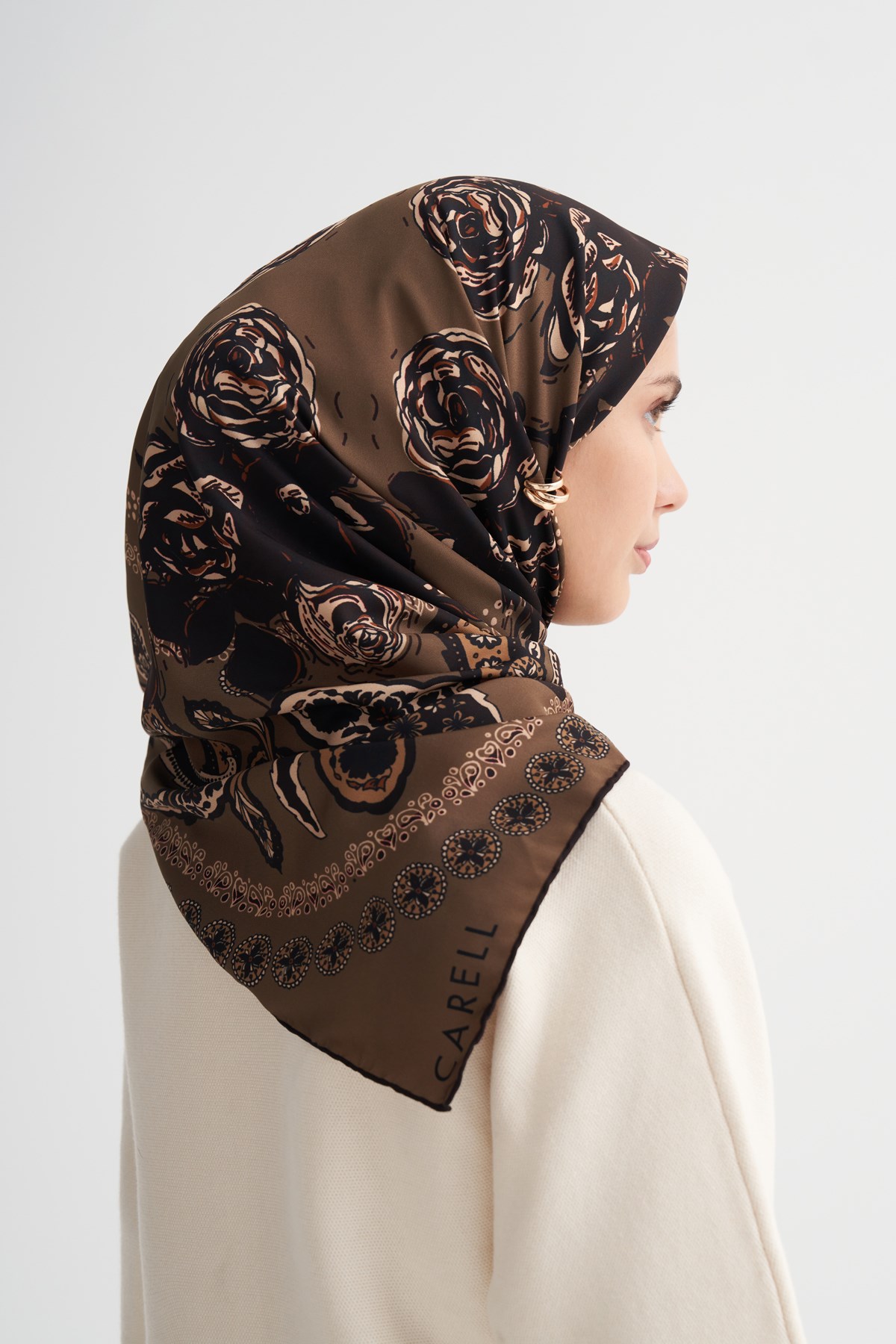 Silva Haki Twill Eşarp