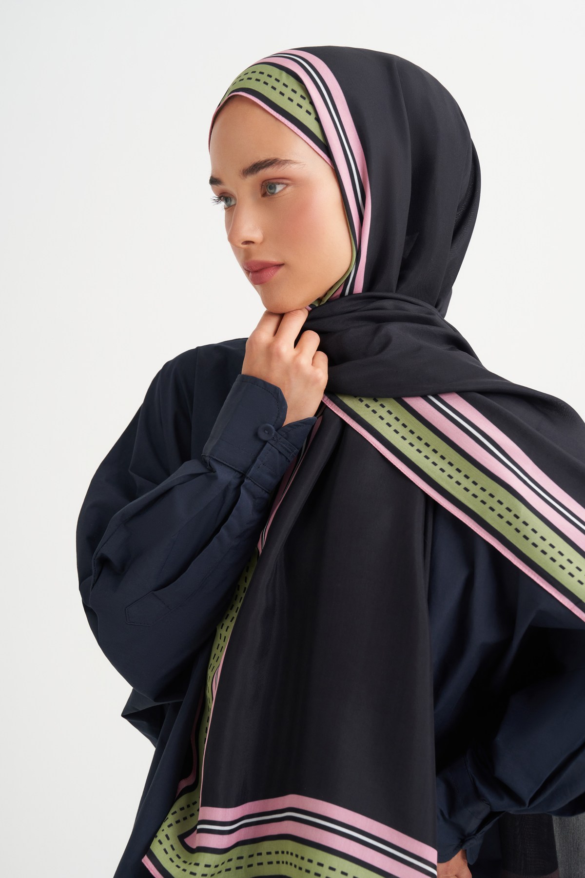 Marlove Floş Şal Siyah