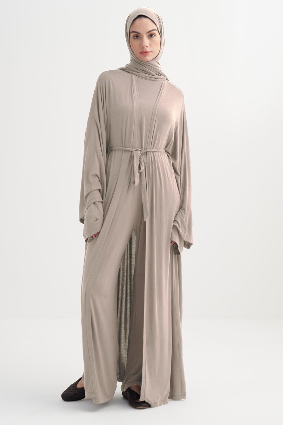 Micro Modal Abaya Taş