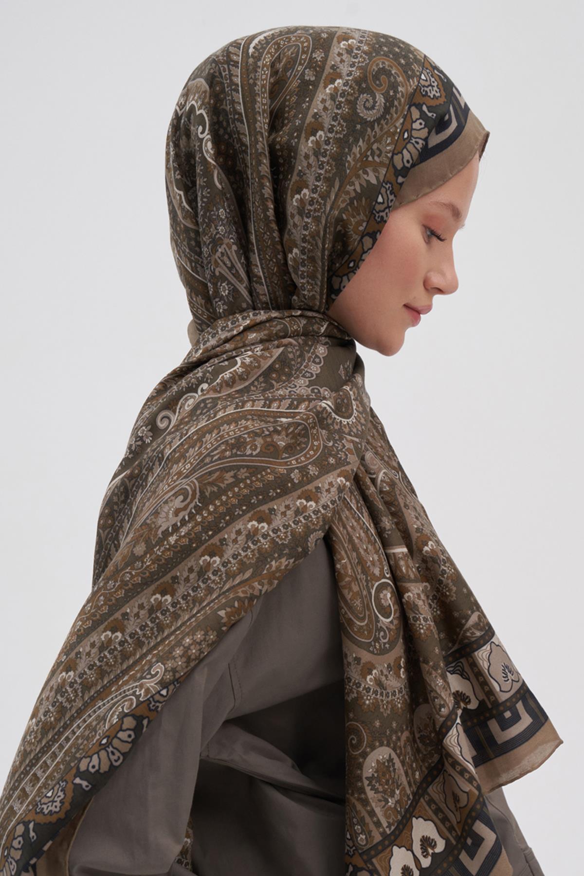 Breeze Vizon Early İpek Şal