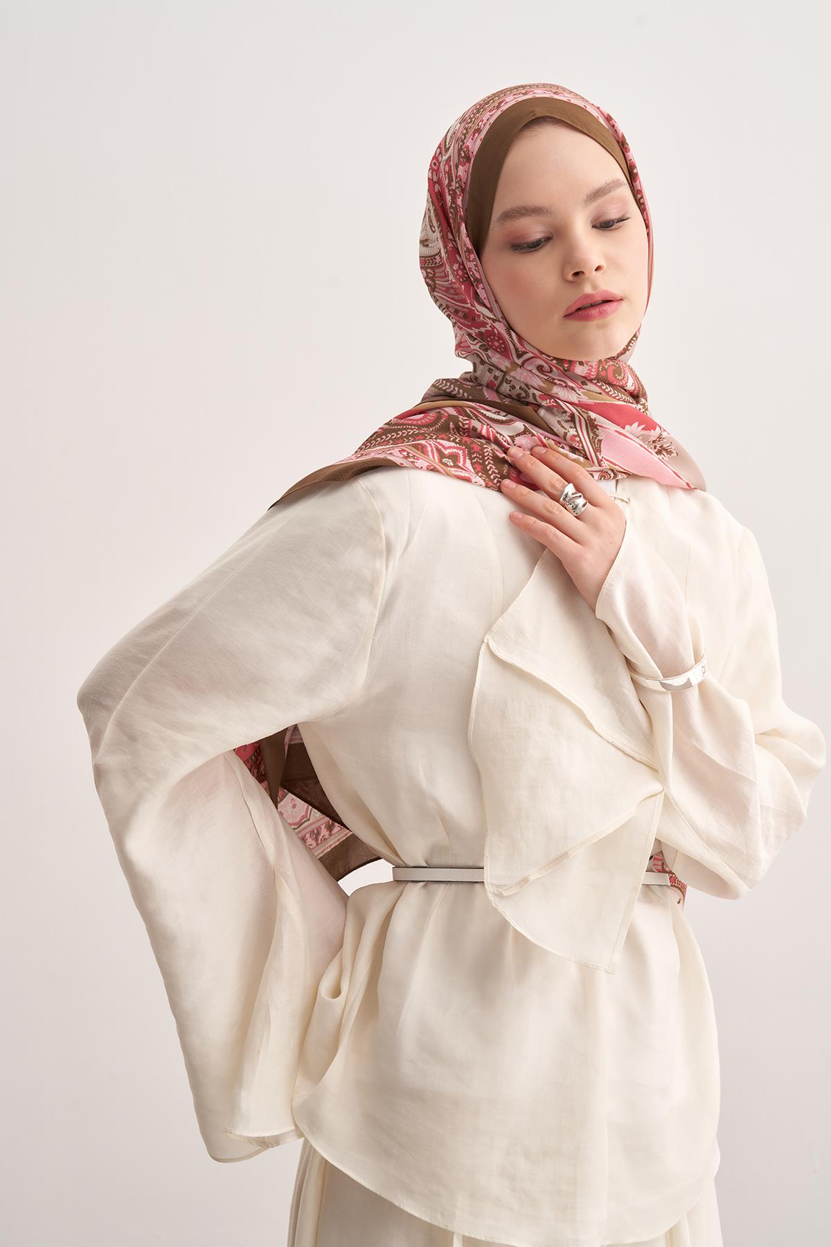 Vine Ceviz Vela Floş Şal