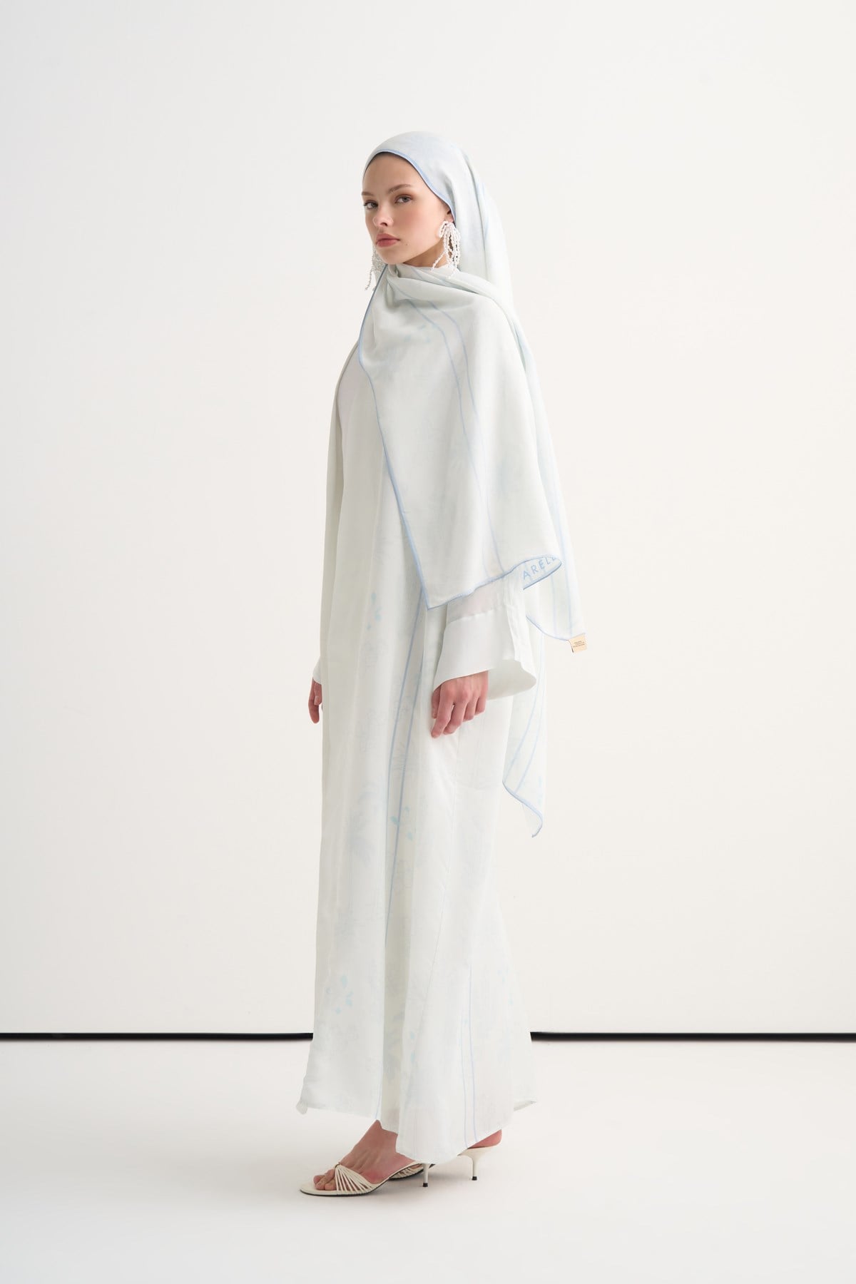 Mania Floş Abaya Mavi