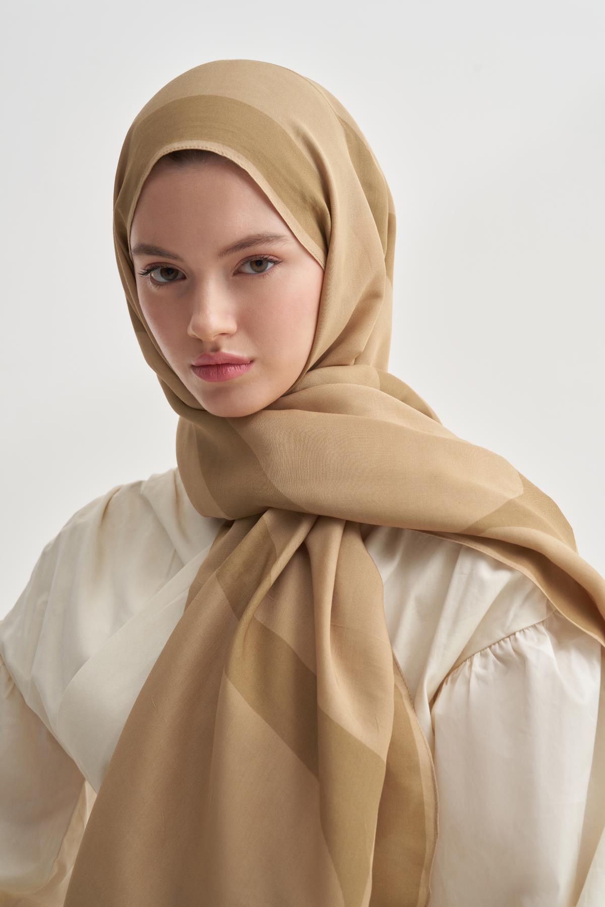 Linea Hardal  Monogram Floş Şal