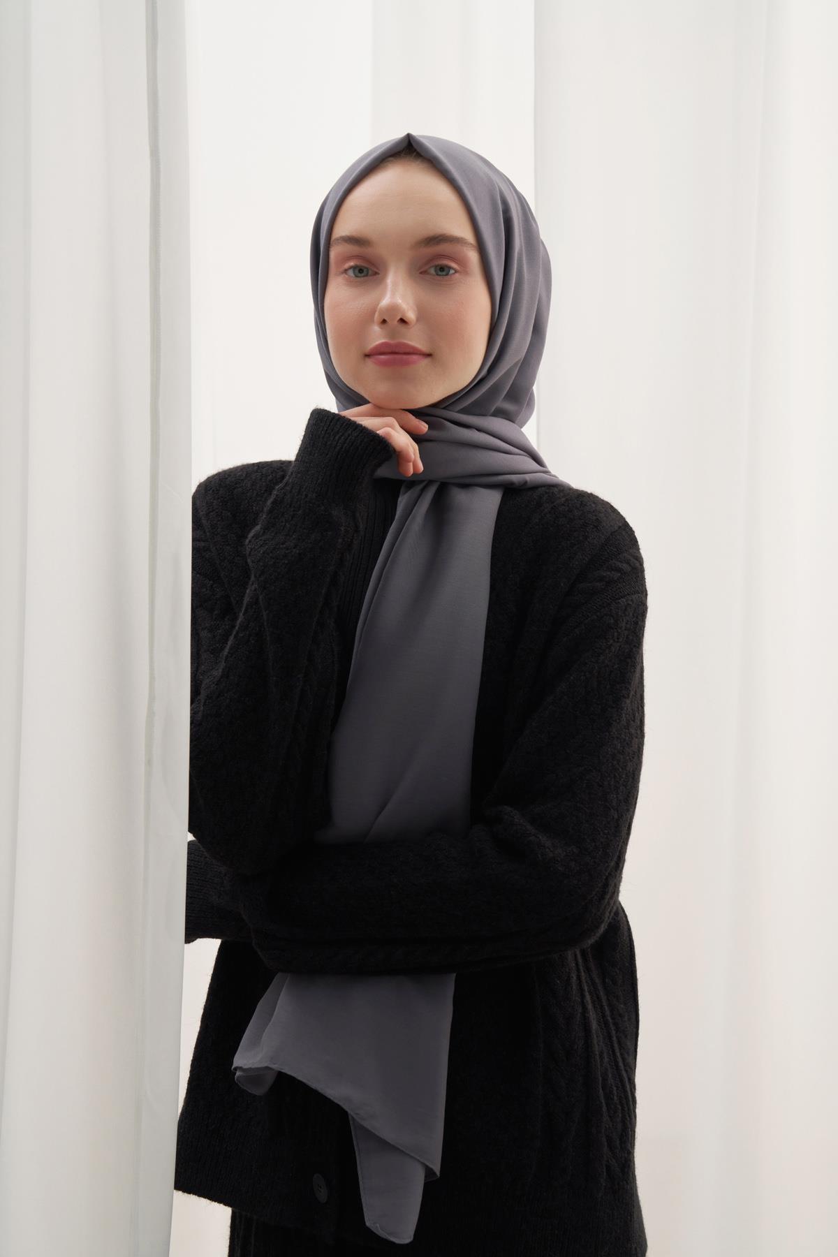 Compact Soft Şal Gri